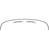 CTS6768C 1967-68 Buick Electra 225, Cadillac DeVille, Oldsmobile 98; Convertible Top Rear Tack Strip Bow Set; Tacking Rail; Trim - image 1