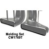 CW1769T 1968 Oldsmobile Cutlass, 442, F85; Under Bumper Scoop Molding Set; 4-Piece Set - image 3
