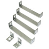 CW1771T 1968-69 Oldsmobile Cutlass, 442, W30 and W31; Under Bumper Scoop Bracket Set; 6-Piece Set - image 1
