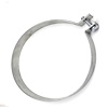 CW1774T 1968-69 Olsamobile Cutlass, 442, W30, W31; Air Cleaner Hose Duct; Round Clamp; - image 1