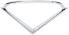 CX1003 1955-59 Chevrolet Truck; Dash Instrument Bezel; Chrome - image 1