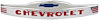 CX1134 1947-53 Chevrolet Truck, Chevrolet Front Hood Emblem, Stainless Steel