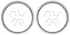 GM 1st Series Pickup Truck Headlight Bezels - image 3