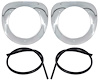 CX1225  Headlight Bezels 1955-57 Chevy/GMC Truck - image 1