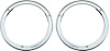 CX1226  Headlight Bezels 1963 Chevy Truck - image 1