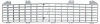 CX1246 1971-72 Chevrolet Truck; Inner Front Grill Insert; Argent Silver