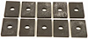 CX1315 1955-72 Chevrolet, GMC Pickup Long Bed; Bed Mounting Pad Set; 1/2 Ton; 10 Piece Set - image 1