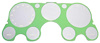 CX1545 1967-72 Chevy, GMC Truck, Blazer/Jimmy, Suburban; Instrument Panel Lens; with Gauges, Tach & Vacuum - image 1