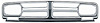 Chrome/Black Grille 1971-72 GMC Truck - image 1