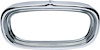 CX1568 1958-59 Chevrolet Truck; Park Lamp Bezel; Chrome; LH or RH - image 1