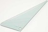 CX1585T Door Vent Glass 1968-72 Chevy, GMC Pickup, Blazer, Suburban; 1 hole; Light Green Tint; 8" x 18" - image 2