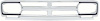 Chrome Grille 1968-70 GMC Truck - image 1