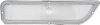CX1703 1962-66 GMC Pickup; Clear Park Light Lens; Passenger Side - image 1