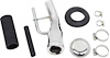 CX1707C Fuel Tank Filler Installation Kit 1955-1959 Chevy, GMC Pickup Truck; w/ Chrome Neck; 1955 2nd Design (late production) - image 1