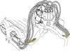 Spark Plug Wire Retainer Fits Select 1955-1972 Chevy Small Block Engines [4-Wire, Rear Mount] - image 3
