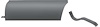 CX1897 1947-53 Chevrolet, GMC Pickup Truck; Running Board Splash Apron; Shortbed; LH - image 1