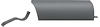 CX1898 1947-53 Chevrolet, GMC Pickup Truck; Running Board Splash Apron; Shortbed; RH - image 1