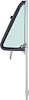 CX4817T Vent Window Assembly 1964-66 Chevy, GMC Truck; Chrome Frame; Tinted Glass; RH Passenger Side - image 1