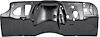 CX4867 1969-72 Chevrolet, GMC Truck; Firewall Panel with Toe Panel; for Factory Heater; w/o AC; 2WD - image 1