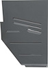 CX4890 Inner Cowl Panel; 1947-50 Chevrolet, GMC Truck; LH Driver Side - image 1