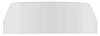 DB4955C Back Window Glass; 1973-91 Chevrolet Blazer, GMC Jimmy; Clear - image 1