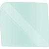 DD6318T 1981-91 Chevy, GMC, Crew Cab Pickup, Suburban; Rear Side Door Window Glass; Tempered; Light Green Tint; LH Driver Side - image 1