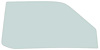 DD6478 Door Glass 1983-93 Mustang, 1983-86 Capri Sedan/Hatchback Tinted RH (Without T-Top) - image 1