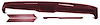 DPK3 1967-68 Mustang Dash Pad Set - Maroon - image 1