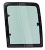 DQ7598T 1988-2000 Chevy, GMC C/K Pickup; Extended Cab; Pop-Out Quarter Window Glass; with Frame; Light Green Tint; LH Driver Sid - image 1