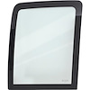 DQ8323T 1988-2000 Chevy, GMC C/K Pickup; Extended Cab; Stationary Quarter Window Glass; with Frame; Light Green Tint; RH Passeng - image 1
