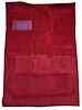 DT2471703 1975-85 Dodge D/W Series Pickup Truck, Crew Cab, 2WD/Manual, 4WD/All,; Cutpile Carpet; Kit, Dark Red - image 1