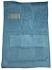 DT2471802 1975-85 Dodge D/W Series Pickup Truck, Crew Cab, 2WD/Manual, 4WD/All,; Cutpile Carpet; Kit, Blue - image 1
