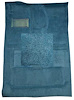 DT2471818 1975-85 Dodge D/W Series Pickup Truck, Crew Cab, 2WD/Manual, 4WD/All,; Cutpile Carpet; Kit, Ocean Blue - image 1