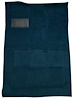 DT2471819 1975-85 Dodge D/W Series Pickup Truck, Crew Cab, 2WD/Manual, 4WD/All,; Cutpile Carpet; Kit, Dark Blue - image 1