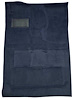 DT2471840 1975-85 Dodge D/W Series Pickup Truck, Crew Cab, 2WD/Manual, 4WD/All,; Cutpile Carpet; Kit, Navy Blue - image 1
