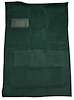 DT2471849 1975-85 Dodge D/W Series Pickup Truck, Crew Cab, 2WD/Manual, 4WD/All,; Cutpile Carpet; Kit, Jade Green - image 1