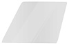 DT4347C 1962-64 Mopar B-Body 4-Door Hardtop; Front Door Glass; Clear - image 1