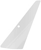 DV2293C 1960-62 Mopar A-Body; Vent Glass; LH / RH; Clear - image 1