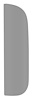 DV4959Y 1973-91 Chevy, GMC; Suburban & Crew Cab; Rear Door Vent Glass; Privacy Dark Limo Tint; LH Driver Side - image 1