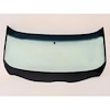 DW0893T Front Windshield Glass; 1978-82 Chevrolet Corvette; Coupe; Light Green Tint; with Blue/Green Upper Shaded Band - image 1