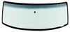 DW1003T 1987-96 Ford F100, F150, F250, F350 Pickup, Bronco; Front Windshield Glass; Lt Green Tint; with Blue/Green Shade - image 2
