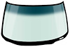 DW1034T 1988-97 Lumina, Regal, Cutlass, Grand Prix; 2-Door; Front Windshield Glass; Light Green Tint; with Blue/Green Upper Shad - image 1