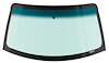 DW1368 1999-2000 Mustang; Front Windshield Glass; Coupe; Green Tint; with Upper Shade Band; Mfg After Feb, 22, 1999 - image 1