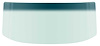 DW617T 1962-63 Dodge/Plymouth B-Body, 2/4-Door Hardtop/Sedan/Wagon/Convert, Light Green Tinted Windshield, w/ Blue/Green Shade - image 1