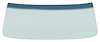 DW670T 1966-67 Buick, Chevrolet, Pontiac, Oldsmobile; A-Body; Front Windshield Glass; 2 Door Hardtop, Coupe, Convertible; Light  - image 1