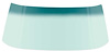 DW671T 1966-70 Dodge, Plymouth B-Body; Windshield Glass; Hardtop, Convertible; Tinted; with Blue/Green Upper Shade Band - image 1