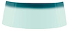 DW691T 1967-75 Dodge, Plymouth A-Body; Front Windshield Glass; 2 & 4 Door Sedan; Lt Green Tint; with Blue/Green Upper Shaded Ban - image 1