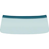 DW707T 1968-74 Ford Econoline Van; Front Windshield Glass; Light Green Tint; with Blue/Green Upper Shaded Band - image 1