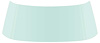 DW715G 1968-70 Dodge, Plymouth B-Body; Front Windshield Glass; 2 Door Hardtop & Sedan; Light Green Tint; without Upper Shaded Ba - image 1