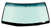 DW901T 1979-85 Buick, Cadillac, Oldsmobile; E-Body; Front Windshield Glass; 2 & 4 Door; Lt Green Tint; with Blue/Green Upper Sha - image 1